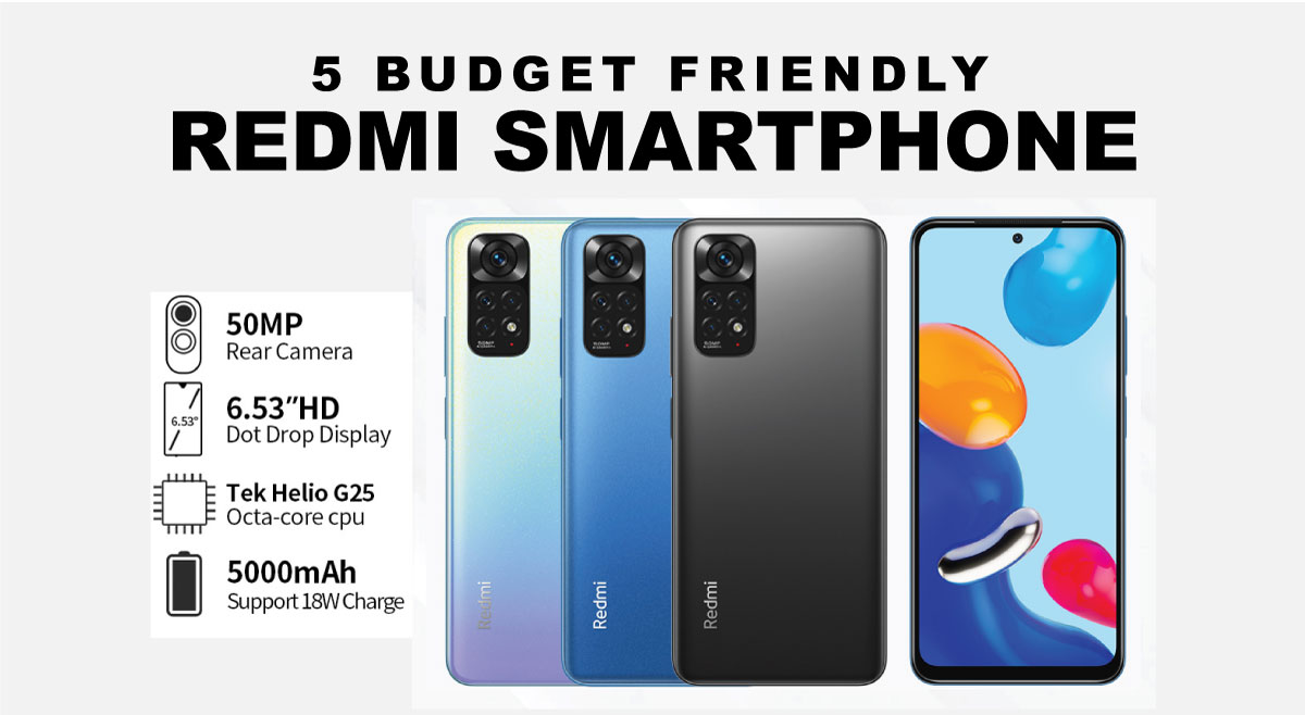 Top 5 Budget-Friendly Redmi Phones: Affordable Smartphones with Impressive Features