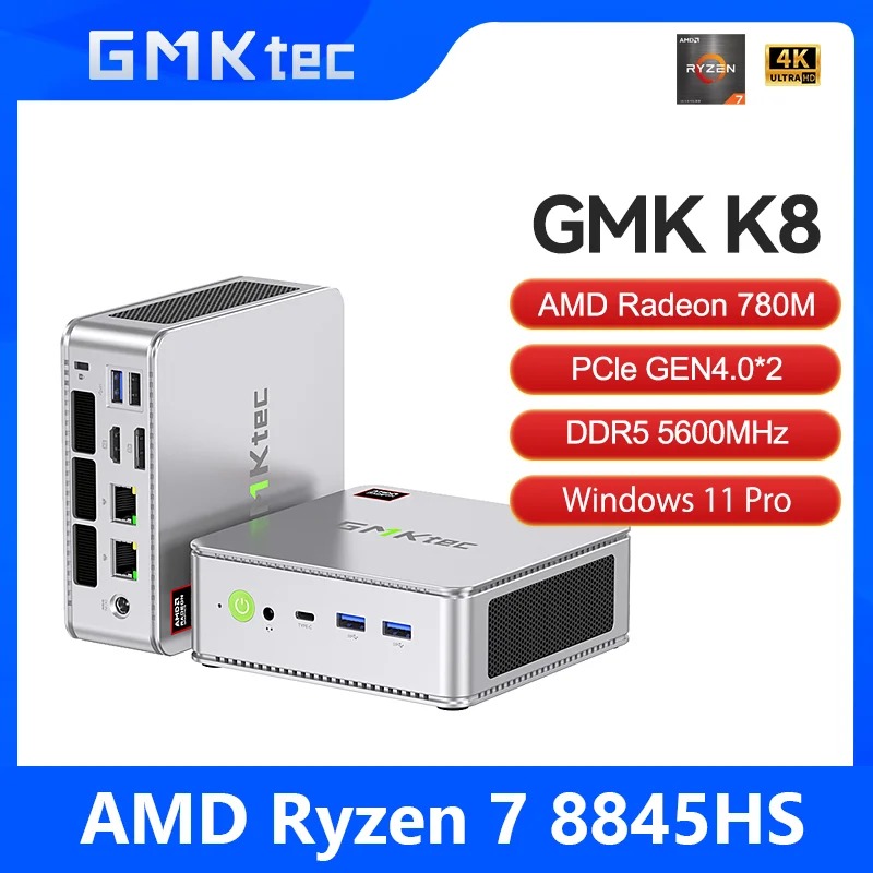 GMKtec GMK K8 Mini PC AMD R7: Compact Powerhouse Review